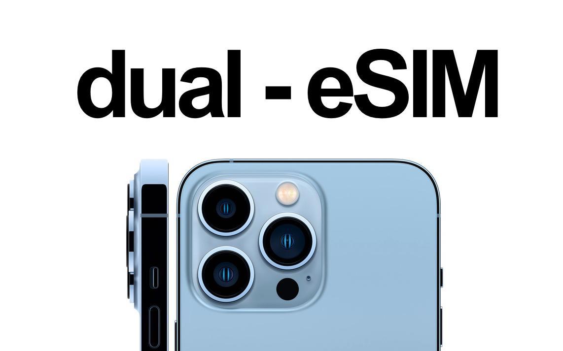 iPhone hỗ trợ eSIM kép